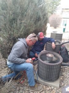AC installation at denver home