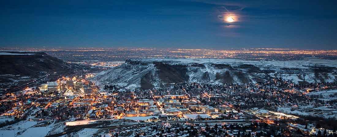 Golden, Colorado outside Denver